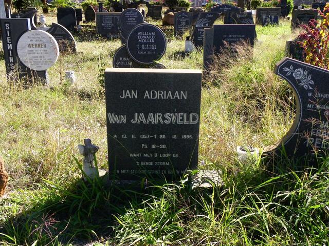 JAARSVELD Jan Adriaan, van 1957-1995
