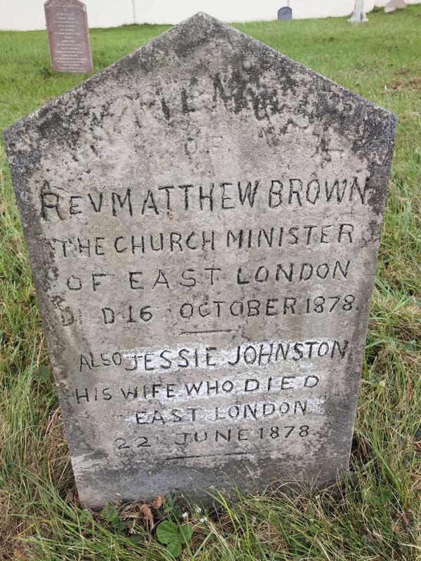 BROWN Matthew -1878 & Jessie JOHNSTON -1878