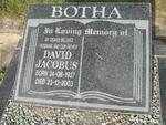 BOTHA David Jacobus 1927-2003
