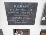JORDAAN Pieter Micheal 1932-2013 & Susanna Casya 1936-