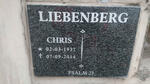LIEBENBERG Chris 1937-2014