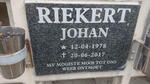 RIEKERT Johan 1978-2017