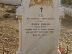VINSON Eliza nee EATON -1902