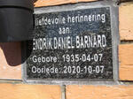 BARNARD Hendrik Daniel 1935-2020