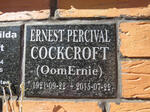 COCKCROFT Ernest Percival 1921-2015