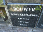 BOUWER Bobby Gerhardus 1948-2009