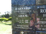BARNARD Adam 1952-2008