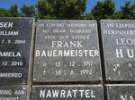 BAUERMEISTER Frank 1917-1992