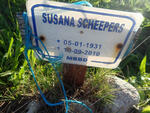 SCHEEPERS Susana 1931-2010