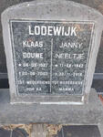 LODEWIJK Klaas Douwe 1927-2003 & Janny Neeltje 1942-2018