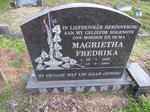 BARNARD Magrietha Fredrika 1930-1994