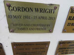 WRIGHT Gordon 1931-2015