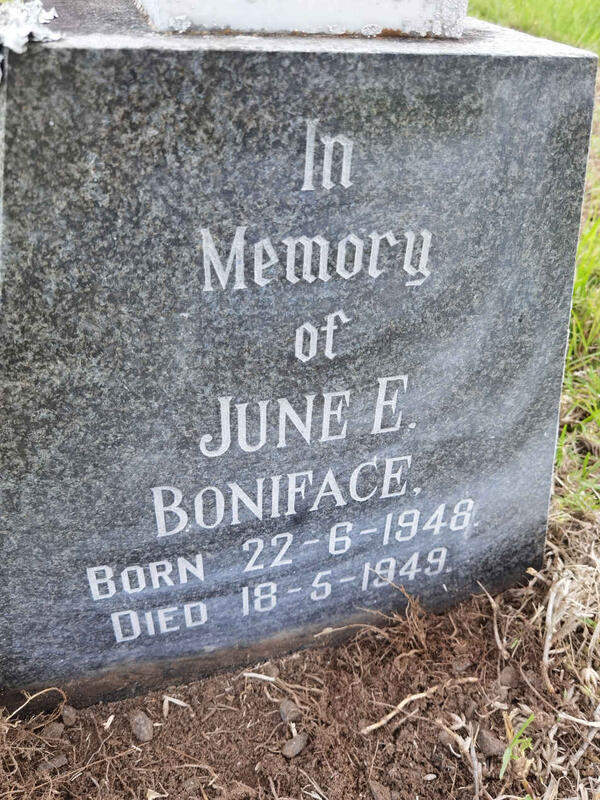 BONIFACE June E.  1948-1949
