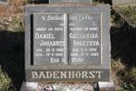 BADENHORST Daniel Johannes 1889-1960 & Catharina Dorethya 1896-1962