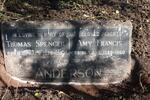 ANDERSON Thomas Spencer 1878-1957 & Amy Francis LANE 1888-1960