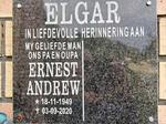 ELGAR Ernest Andrew 1949-2020