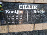 CILLIE Kootjie 1936-2022 & Dirkie 1939-