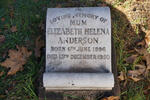 ANDERSON Elizabeth Helena 1896-1950