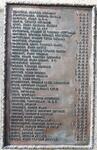 6. SATS Memorial plaque - Surnames K-W