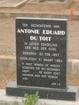TOIT Antonie Eduard, du 1857-1884