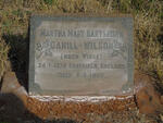 WILSON Martha Mary Hartshorn, CAHILL nee WINGE 1874-1960