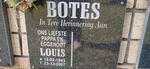 BOTES Louis 1943-2007