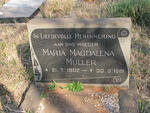MULLER Maria Magdalena 1902-1961