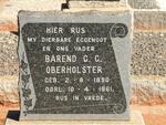 OBERHOLSTER Barend G.G. 1890-1961
