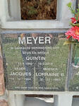 MEYER Jaques 1964- & Lorraine B. 1963- :: MEYER Quintin 1992-2019