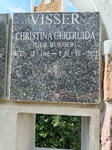 VISSER Christina Gertruida nee BURGER 1960-2022