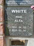 WHITE Hae Alta 1931-2020