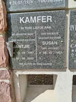 KAMFER Jantjie 1947-2020 & Susan JACOBS 1951-