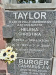 TAYLOR Helena Christina nee LOXTON 1953-2009