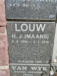 LOUW H.J. 1938-2010