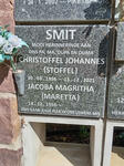SMIT Christoffel Johannes 1956-2021 & Jacoba Magritha 1956-