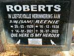 ROBERTS S.W. 1939-2021 & Reenie 1938-2022