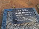 IMMELMAN Willem Ferdinand 1953-2004