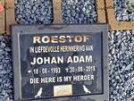 ROESTOF Johan Adam 1993-2018