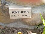 JUDD Jane 1938-2021