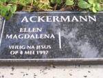 ACKERMANN Ellen Magdalena -1997