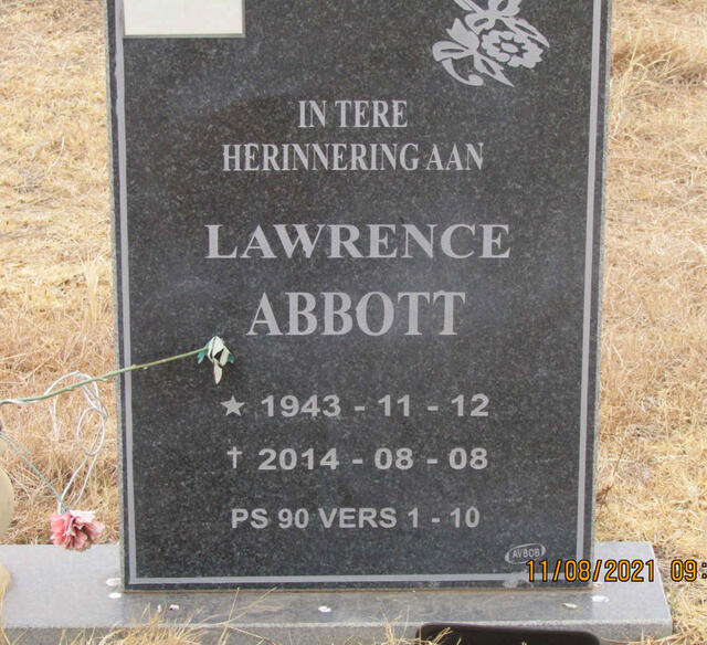 ABBOTT Lawrence 1943-2014
