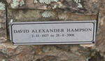 HAMPSON David Alexander 1927-2008