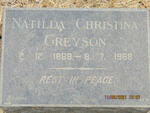 GREYSON Natilda Christina 1888-1968
