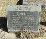 KLOPPER Mattheus Johannes 1866-1928 & Johanna Jacoba PIETERS 1874-1951