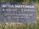 HATTINGH Alida 1936-2006