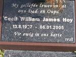 HOY Cecil William James 1927-2005