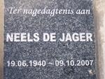 JAGER Neels, de 1940-2007
