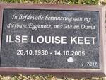 KEET Ilse Louise 1930-2005