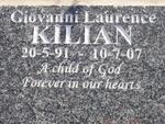 KILIAN Giovanni Laurence 1991-2007