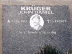 KRUGER John Daniel 1951-2007